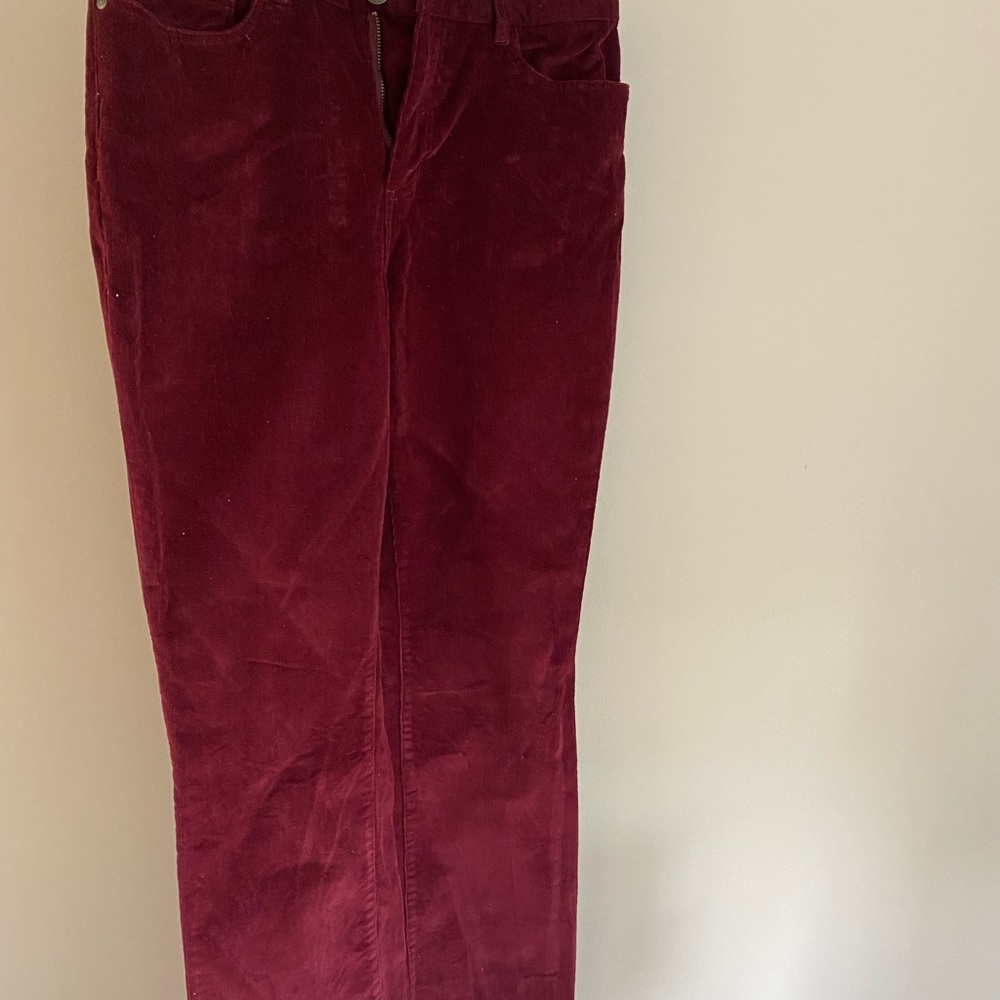 Burgundy corduroy pants Tradition 10